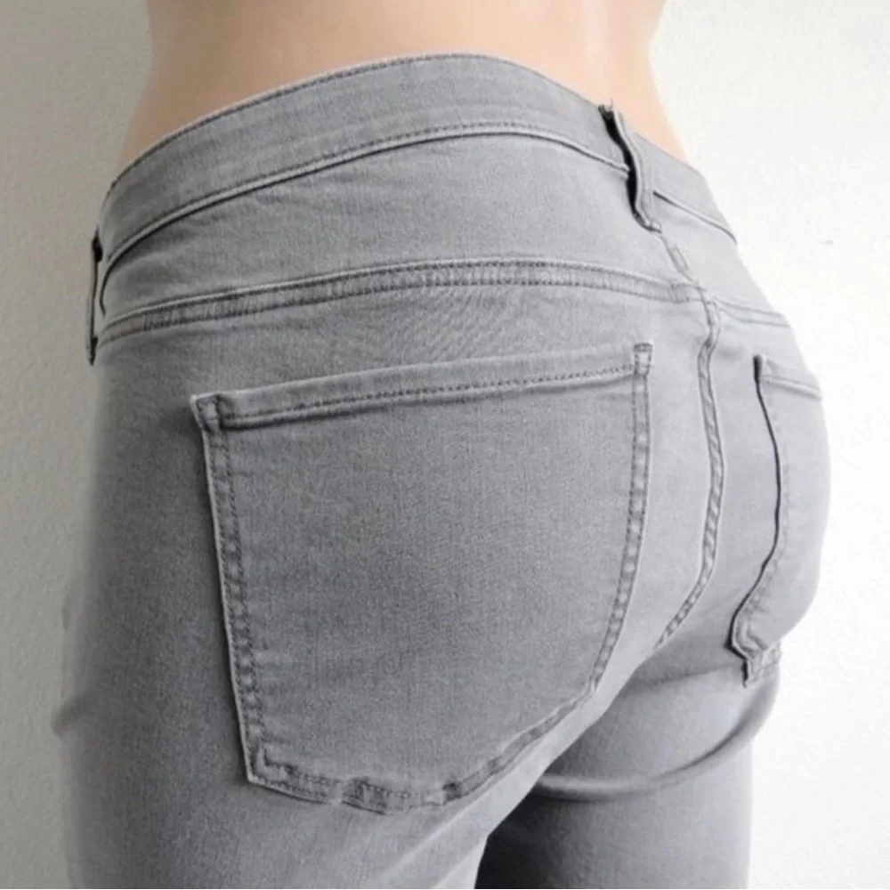 TORRID Jeans Tummy Control No Gap Elastic Waistband Sky High Skinny Size 22R